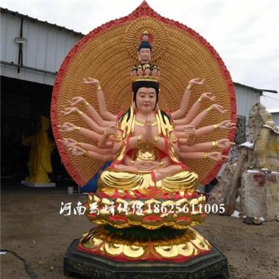 河南订做千手观音佛像准提菩萨神像