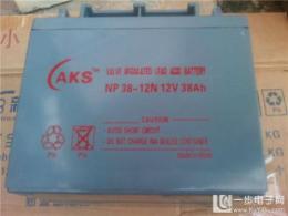 奥克松AKS蓄电池NP12-38厂家价格