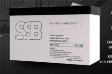德国SSB蓄电池SBL100-12i详细报价