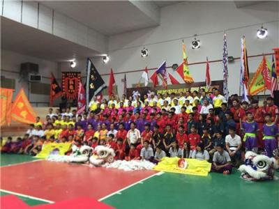 广西藤县舞狮队 马来西亚夺冠