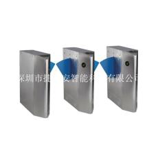 智能通道闸JHA303门禁刷卡指纹桥式尖角翼闸
