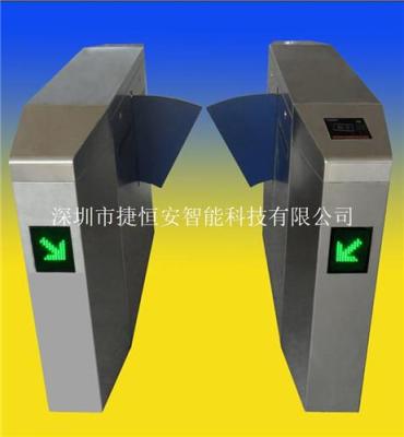 智能通道闸JHA305门禁刷卡指纹人脸桥式翼闸