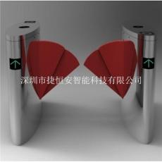 智能通道闸JHA310门禁刷卡指纹高端双翼闸