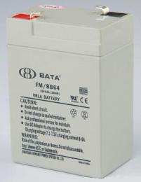 BATA蓄电池FM/BB64 6V4AH 报价