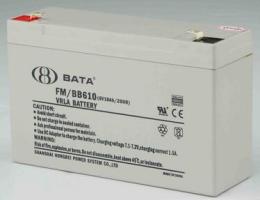 BATA蓄电池FM/BB610 6V10AH 价格