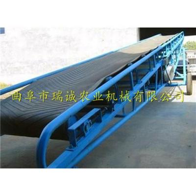 皮带输送机可移动 定做爬坡皮带输送机厂家