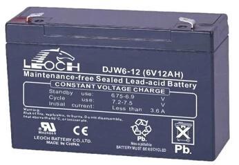 理士蓄电池DJW6-12 6V12AH 价格