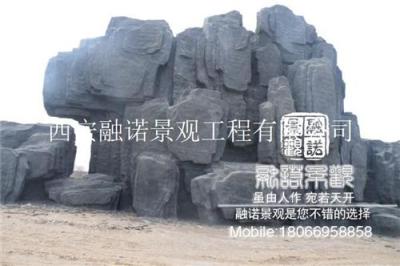 陕西汉中大型假山塑石施工队TEL