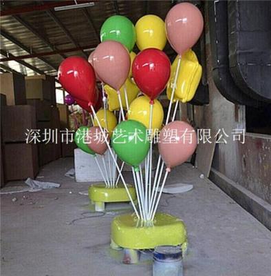茂名房地产开业玻璃钢气球雕塑