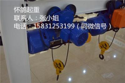 鋼絲繩電動葫蘆/型號/價格