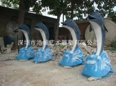 深圳出口仿真海豚雕塑