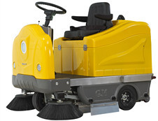物业保洁用电动扫地车 小区用驾驶式扫地机