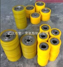 武汉工业设备用橡胶滚轮包胶 载重轮包胶