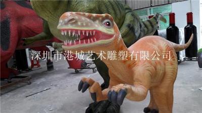 株洲园林景区恐龙雕塑