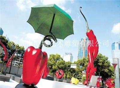 文昌农庄园林景观水果雕塑