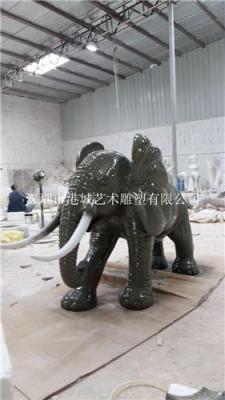 大型仿真大象雕塑