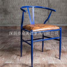 个性主题咖啡厅餐椅 铁艺火锅餐椅 时尚餐椅