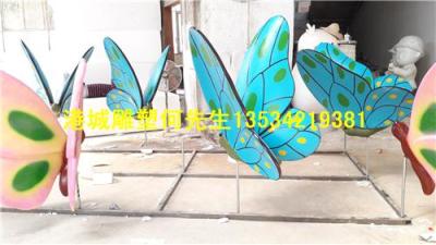 普洱玻璃钢昆虫雕塑