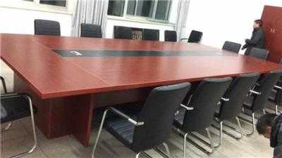 高端出售合肥会议桌 实木油漆会议桌