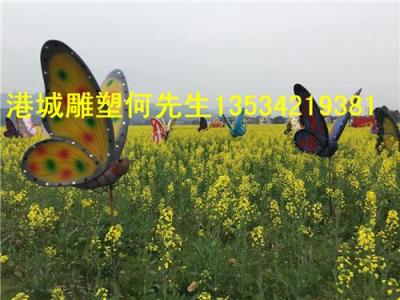 深圳园林景观仿真蝴蝶雕塑质量保证