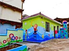 凯里彩绘幼儿园墙绘卡通手绘墙画学校墙壁画
