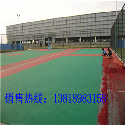 张家港塑胶篮球场施工