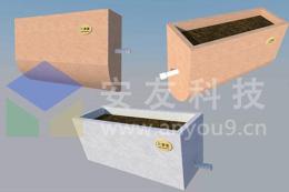 高架橋綠化景觀設計安友立體綠化花箱