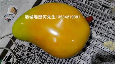 深圳水果出口玻璃钢芒果雕塑