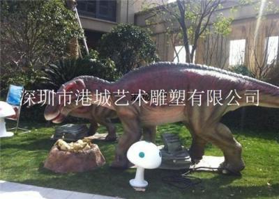 福州公园大型玻璃钢恐龙雕塑