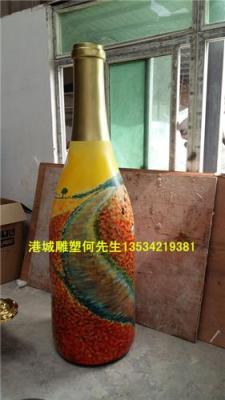深圳仿真各种瓶子广告雕塑