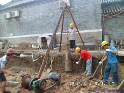 北京打桩公司北京房屋地基基础打桩打护坡桩
