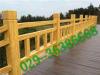 陕西水泥园林景观小品 仿木纹栏杆 护栏
