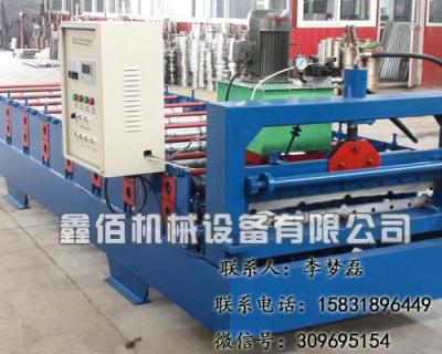 泊头市鑫佰机械900型彩钢压瓦机