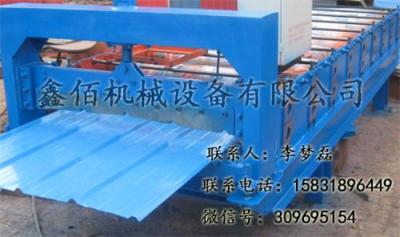 泊头市鑫佰机械900型彩钢压瓦机