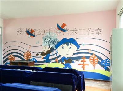 贵州都匀手绘墙画公司 彩煌720彩绘行业
