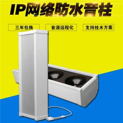 室外IP網(wǎng)絡(luò)防水有源音柱