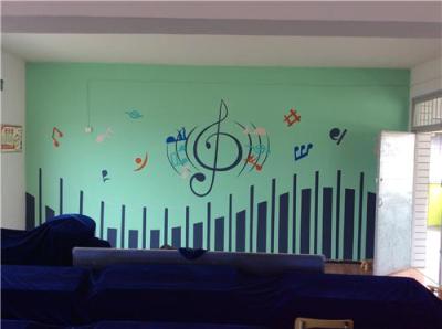 遵义校园文化墙彩绘公司手绘墙画720工作室