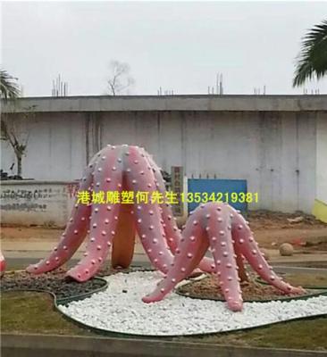 青海玻璃钢海洋生物螃蟹雕塑