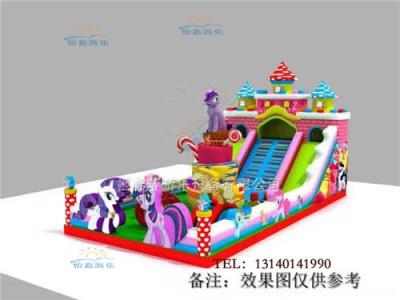河北廊坊市大型充气玩具蹦蹦床充气跳床厂家