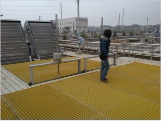 玻璃鋼格柵地溝蓋板具有阻燃性能