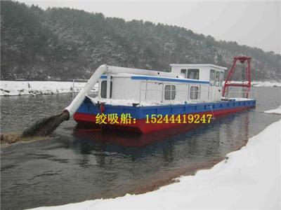 江西河道100方电动绞式清淤船 200型清淤船
