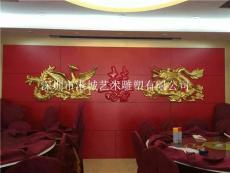 广东珠海珠海市酒店大厅玻璃钢龙凤双喜雕塑