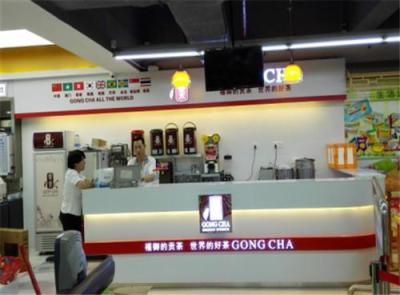 奶茶店 美特佳深圳裝修公司 桂廟路口奶茶