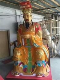 大连道教神像雕塑 昌盛铜雕 道教神像雕塑