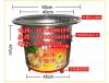 重庆商用煎饼机铁鏊子电热煎饼果子机