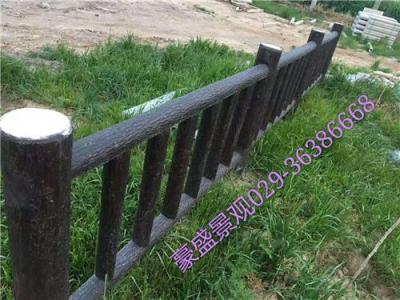 陕西围栏材质水泥 护栏 栅栏 GRC构件