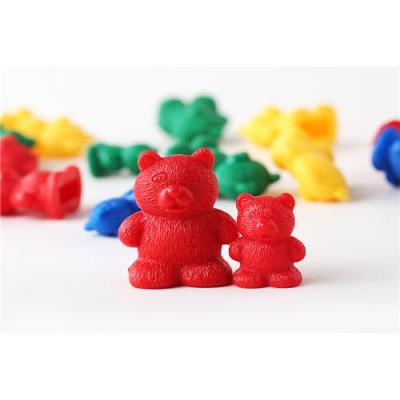 未来玩具先生亲子互动益智玩具塑料计数小熊