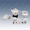 生产陶瓷茶具厂家高档景德镇陶瓷茶具图片
