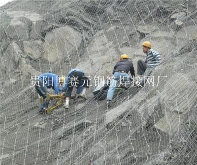 贵州主动防护网山体滑坡防护网钢丝绳网