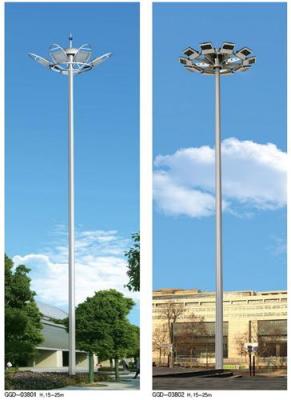 山东菏泽广场30米高杆灯专业生产设计安装